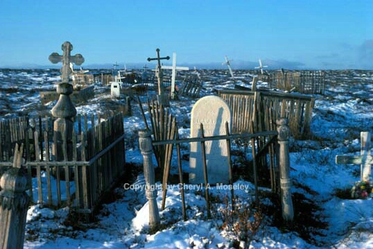 Tundra cemetery. - ID: 355793 © Cheryl  A. Moseley