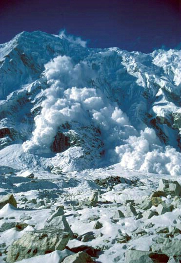 Avalanche, Nepal - ID: 355829 © Cheryl  A. Moseley