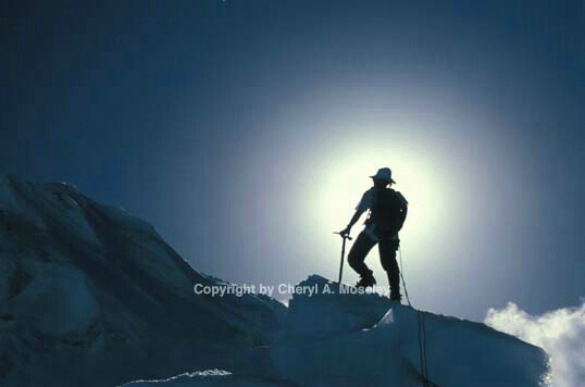 Ice Climber - ID: 355832 © Cheryl  A. Moseley