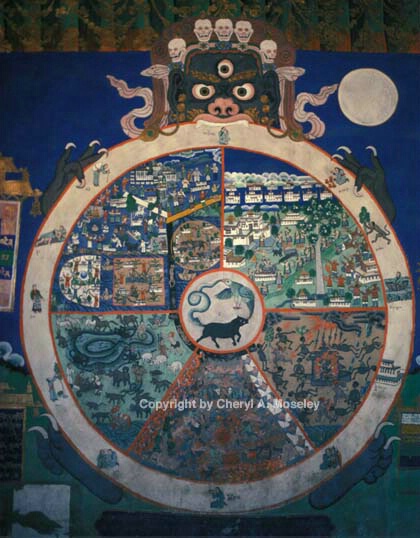 Buddhist Wheel of Life - ID: 355867 © Cheryl  A. Moseley
