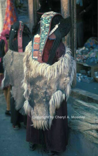 Turquoise hat (backside), Ladakh - ID: 355868 © Cheryl  A. Moseley
