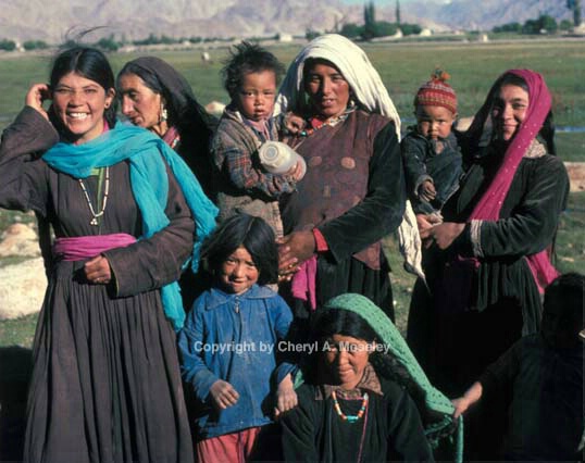Tiksay women, Ladakh - ID: 355869 © Cheryl  A. Moseley
