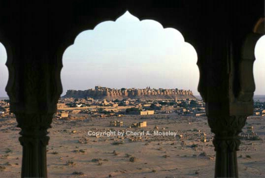 Jaisalmer thru arches - ID: 355878 © Cheryl  A. Moseley