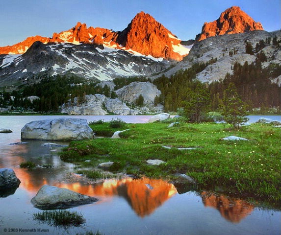 Ediza Lake Reflection