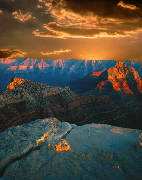 Grand Canyon Sunset - North Rim, AZ.