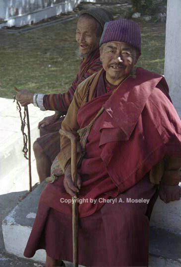 Bhutanese elderly men 18-16.jpg - ID: 362414 © Cheryl  A. Moseley