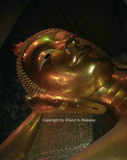 Reclining Buddha, Thailand, 20-1 - ID: 362443 © Cheryl  A. Moseley