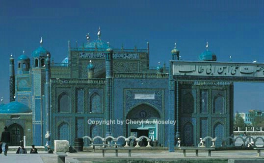 Blue Mosque #2, Mazar-I-Shariff, Afghanistan - ID: 362468 © Cheryl  A. Moseley