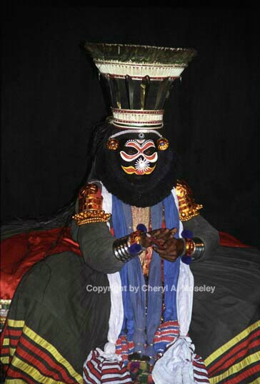 Kathakali dancer, Kerala, India (Shiva)12-4 - ID: 362476 © Cheryl  A. Moseley