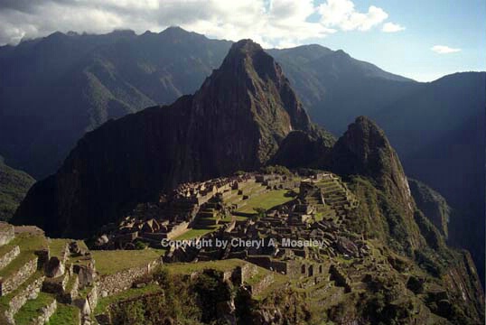 Machu Picchu,  Peru 14-23 - ID: 362499 © Cheryl  A. Moseley