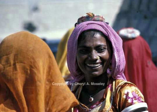 Revealling face (under veil) with smile - ID: 362516 © Cheryl  A. Moseley
