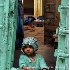 © Cheryl  A. Moseley PhotoID# 362517: Jaisalmer child in turquoise,close 17-7
