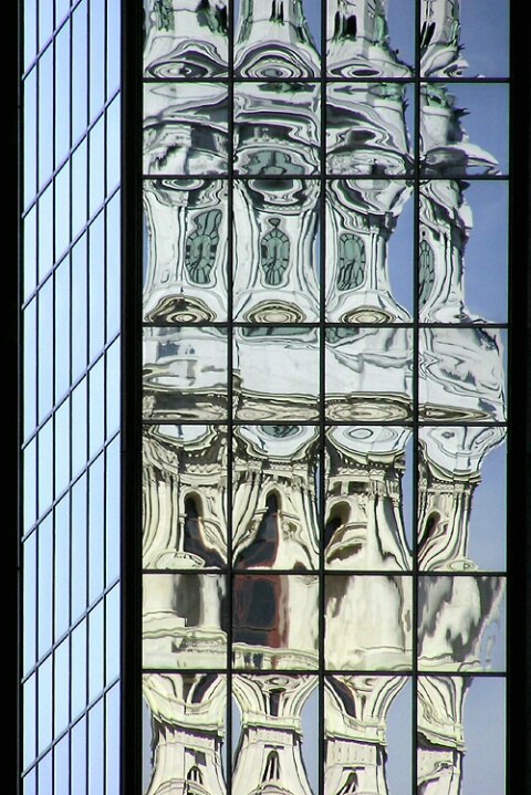 Distorted Reflections of CIty Hall