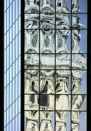 Distorted Reflections of CIty Hall