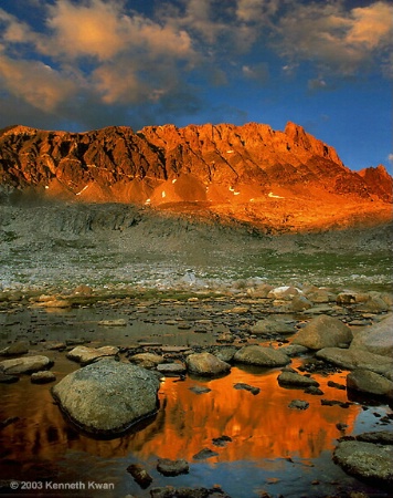 Alpenglow, Mt. Humphreys