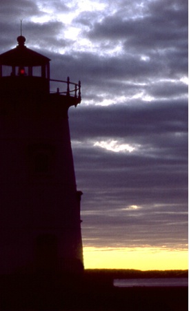 Lighthouse at Dawn