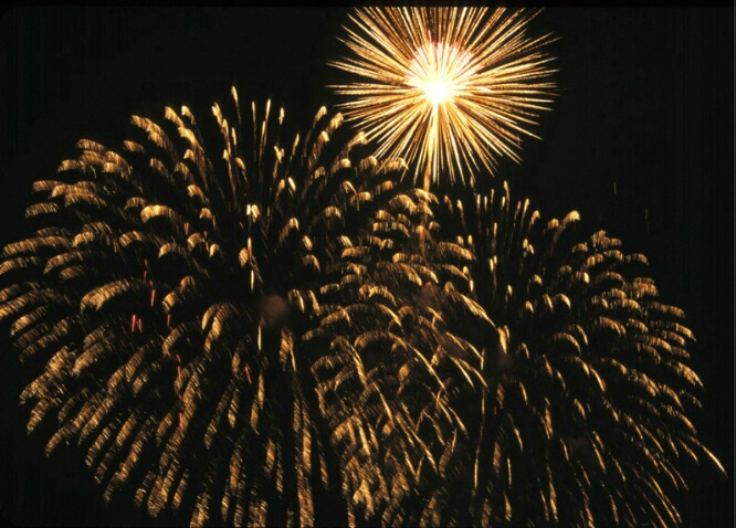 Fireworks Burst  - ID: 373721 © John T. Sakai