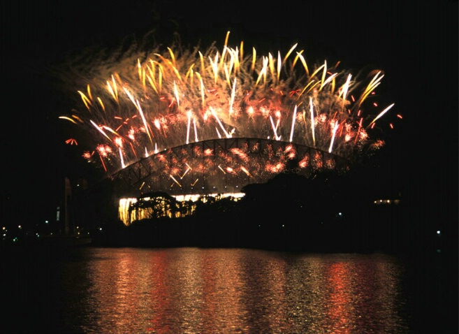 New Year's Eve Fireworks - ID: 375802 © John T. Sakai