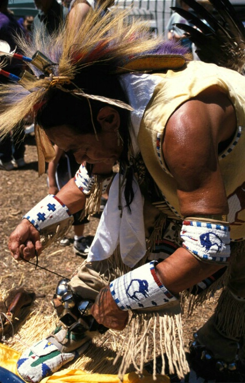 Preparing for the Powwow - ID: 375882 © John T. Sakai