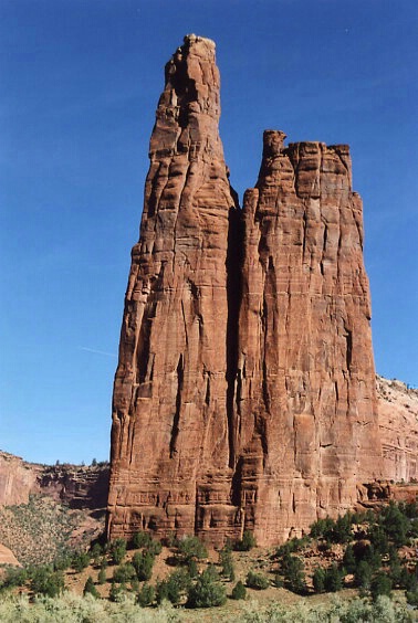 Spider Rock, Canyon de Chelly, AZ - ID: 378938 © Jacqueline Stoken