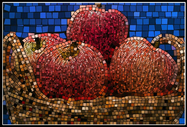 Apple Mosaic - ID: 380013 © Sharon E. Lowe