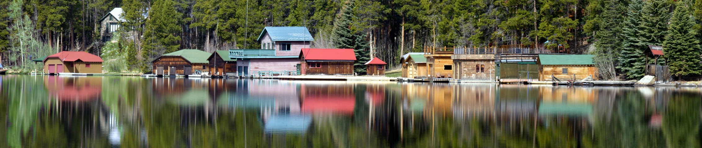 Boathouses on the North Shore