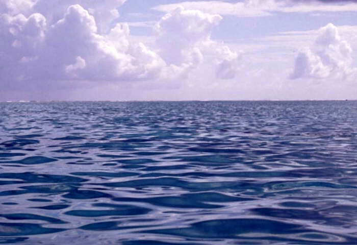 Tahitian Ocean and Sky