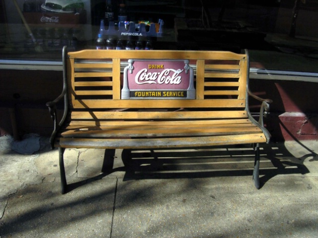 Coke Bench