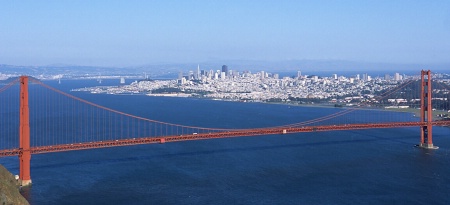 Golden Gate Bridge - Wide Angle