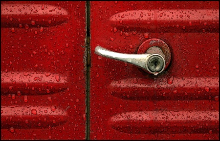 Raindrops on Red