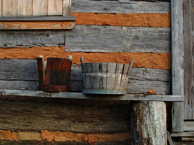 Wooden Buckets