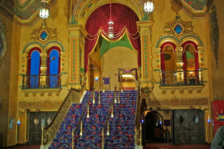 Akron Civic Theater Grand Lobby-Akron - ID: 423059 © James E. Nelson