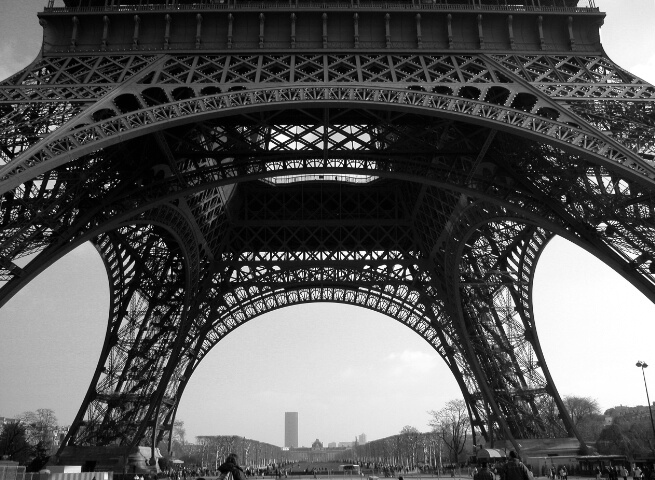 Beneath The Eiffel Tower