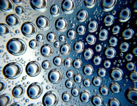 NO PHOTOSHOP - Water Bottle Eyes.