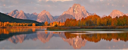 Orange Oxbow Pano