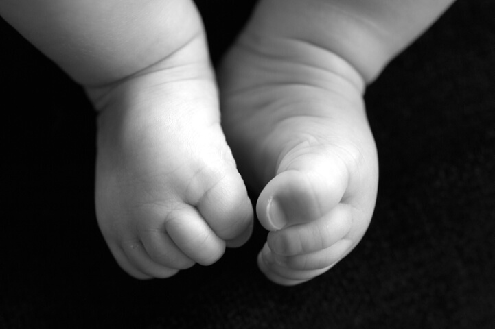 Baby feet