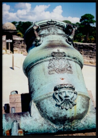 Spanish Mortar at Castillo de San Marcos, FL