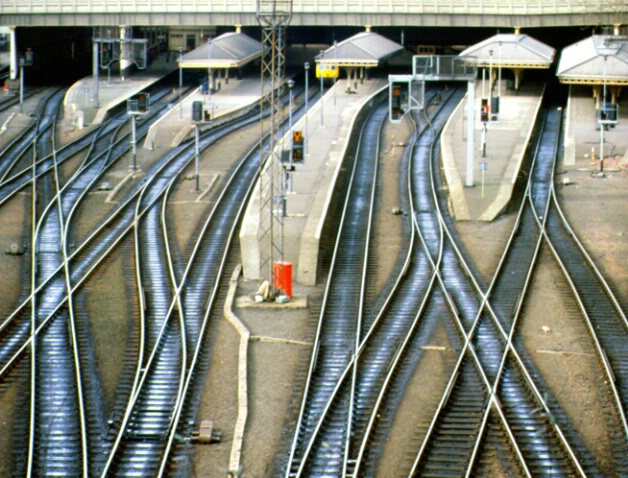 Rail Station in Edinburgh, Scotland - ID: 442113 © James E. Nelson