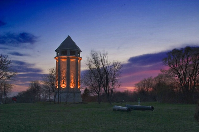 Fort Revere Sunset - ID: 442505 © Sharon E. Lowe