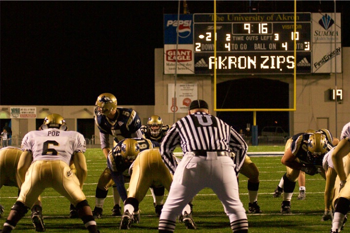 University of Akron Football-Akron - ID: 442557 © James E. Nelson