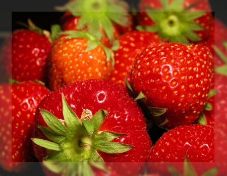 I love strawberries !
