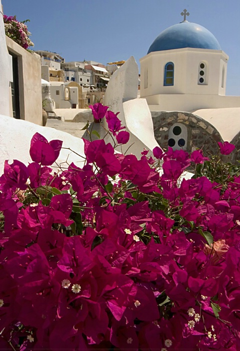 Colours of Santorini