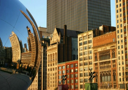 Cloudgate, "the Bean"