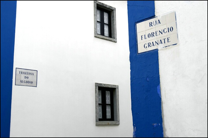 Sea Side Portugal's street colours