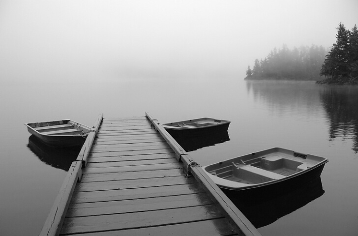 Calmness at the Lake 