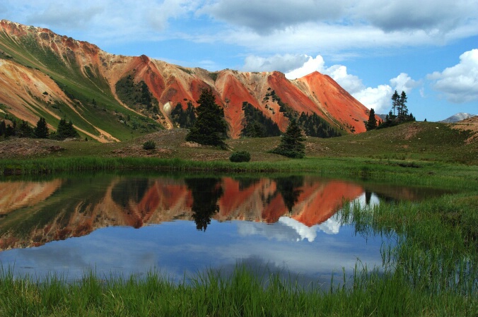 Red Mtn Colorado reflection