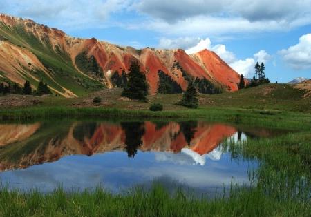 Red Mtn Colorado reflection