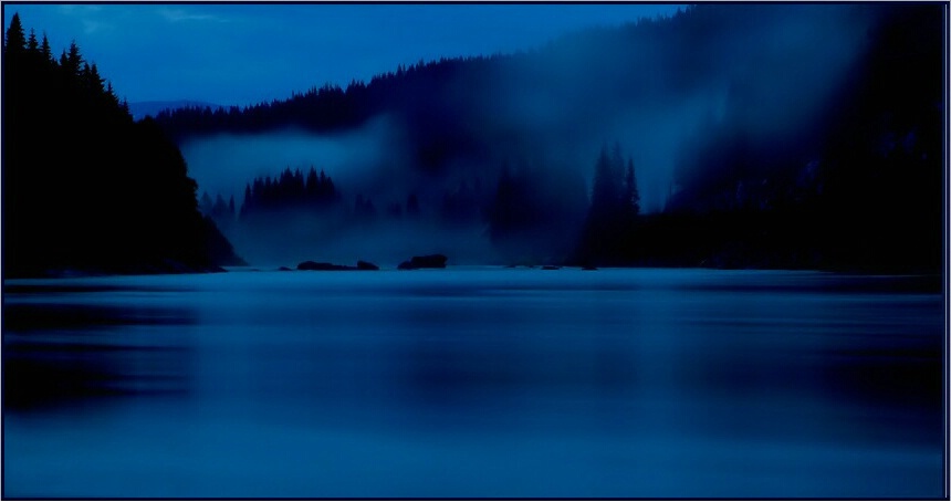 evening blue