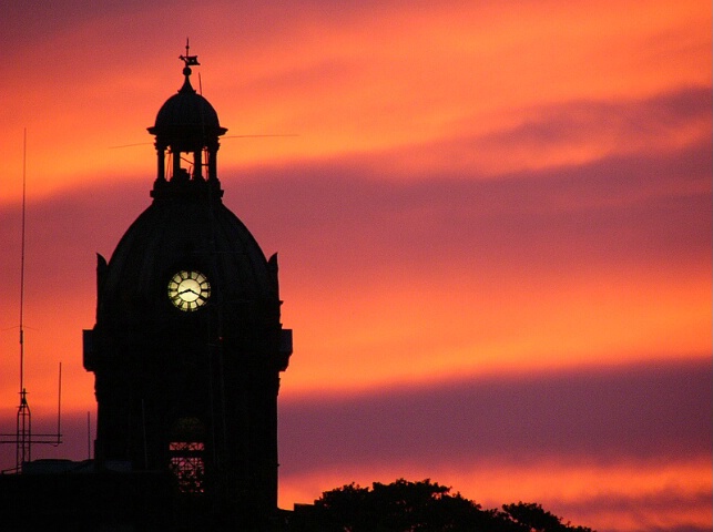 Courthouse Sunset