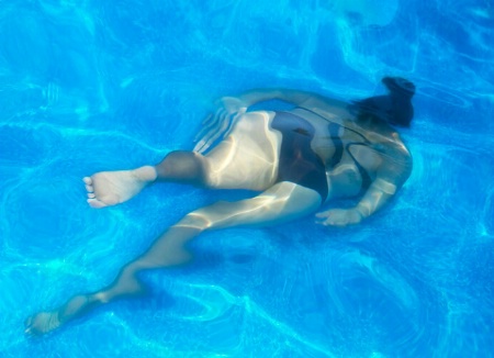 Blue Liquid Swim